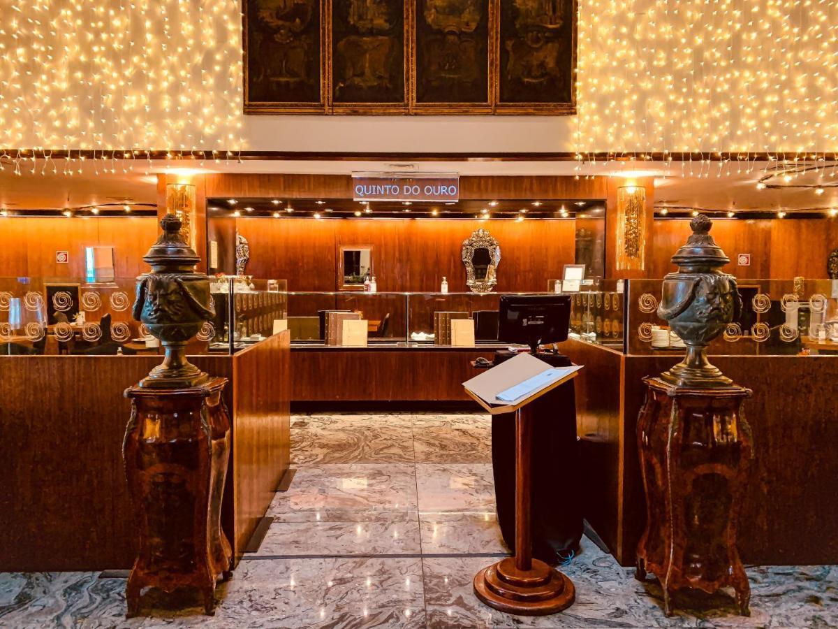 Ouro Minas Hotel Belo Horizonte, Dolce By Wyndham المظهر الخارجي الصورة The reception desk at the hotel