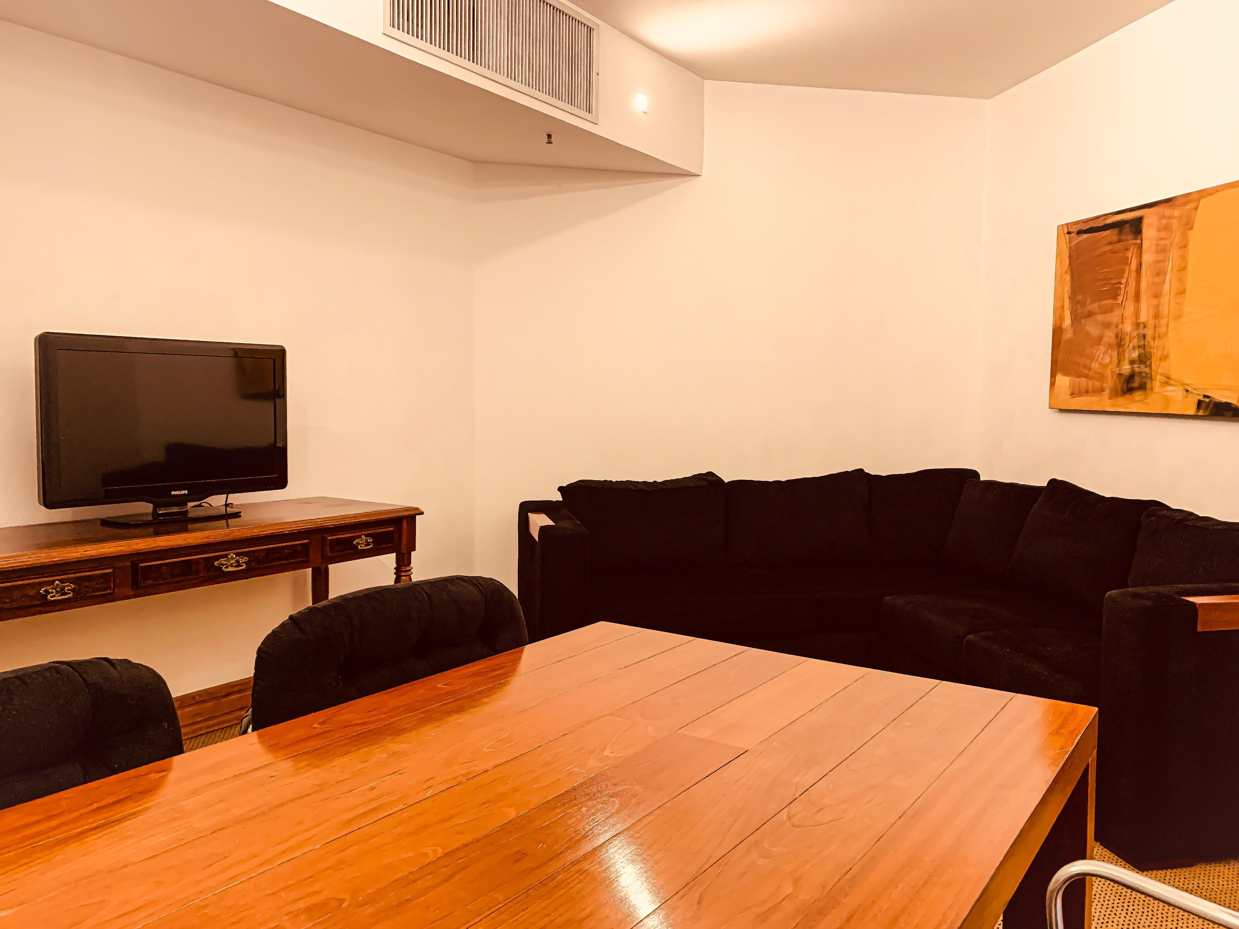 Ouro Minas Hotel Belo Horizonte, Dolce By Wyndham المظهر الخارجي الصورة The common room at the International House