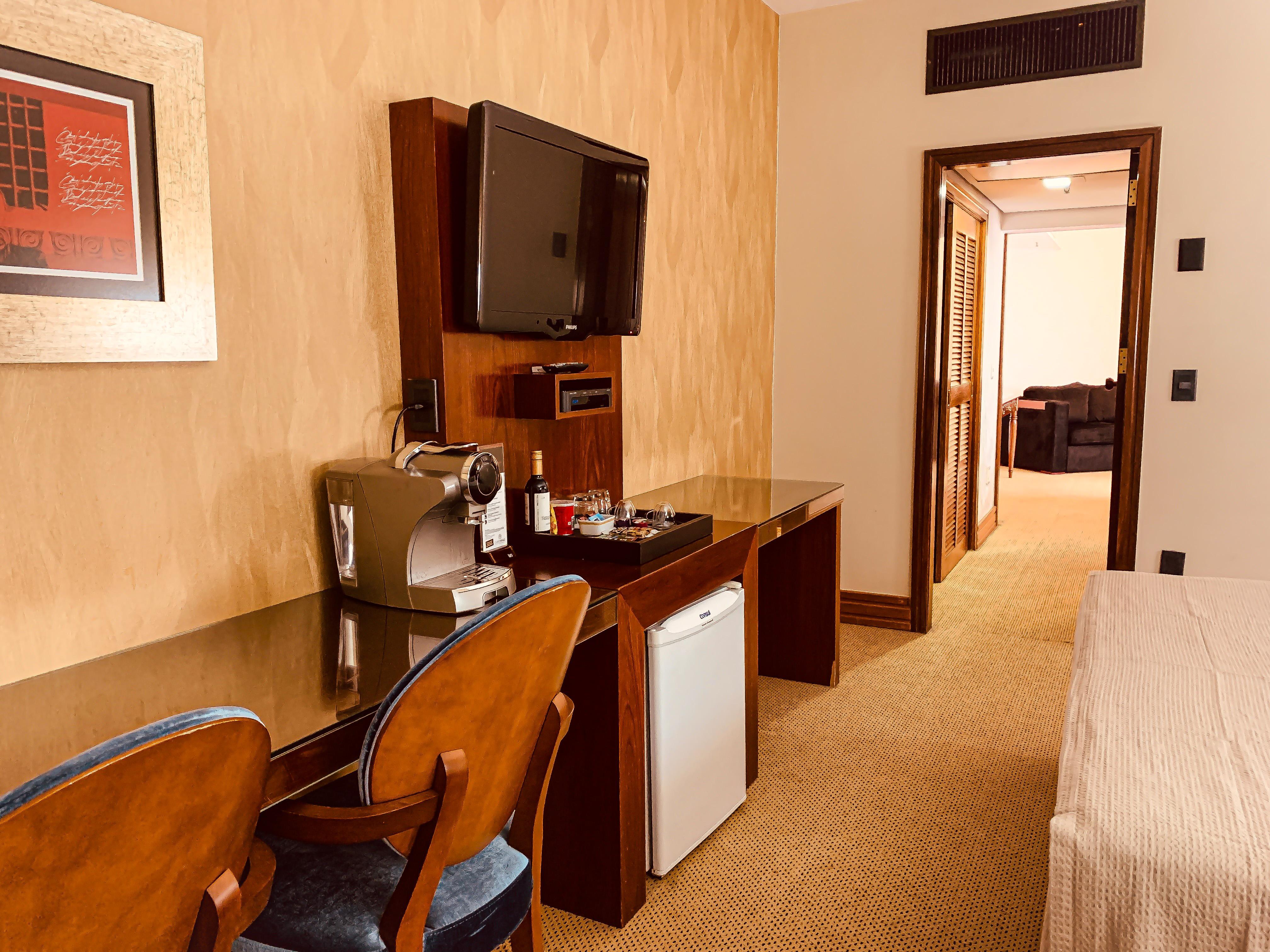 Ouro Minas Hotel Belo Horizonte, Dolce By Wyndham المظهر الخارجي الصورة A room at the hotel
