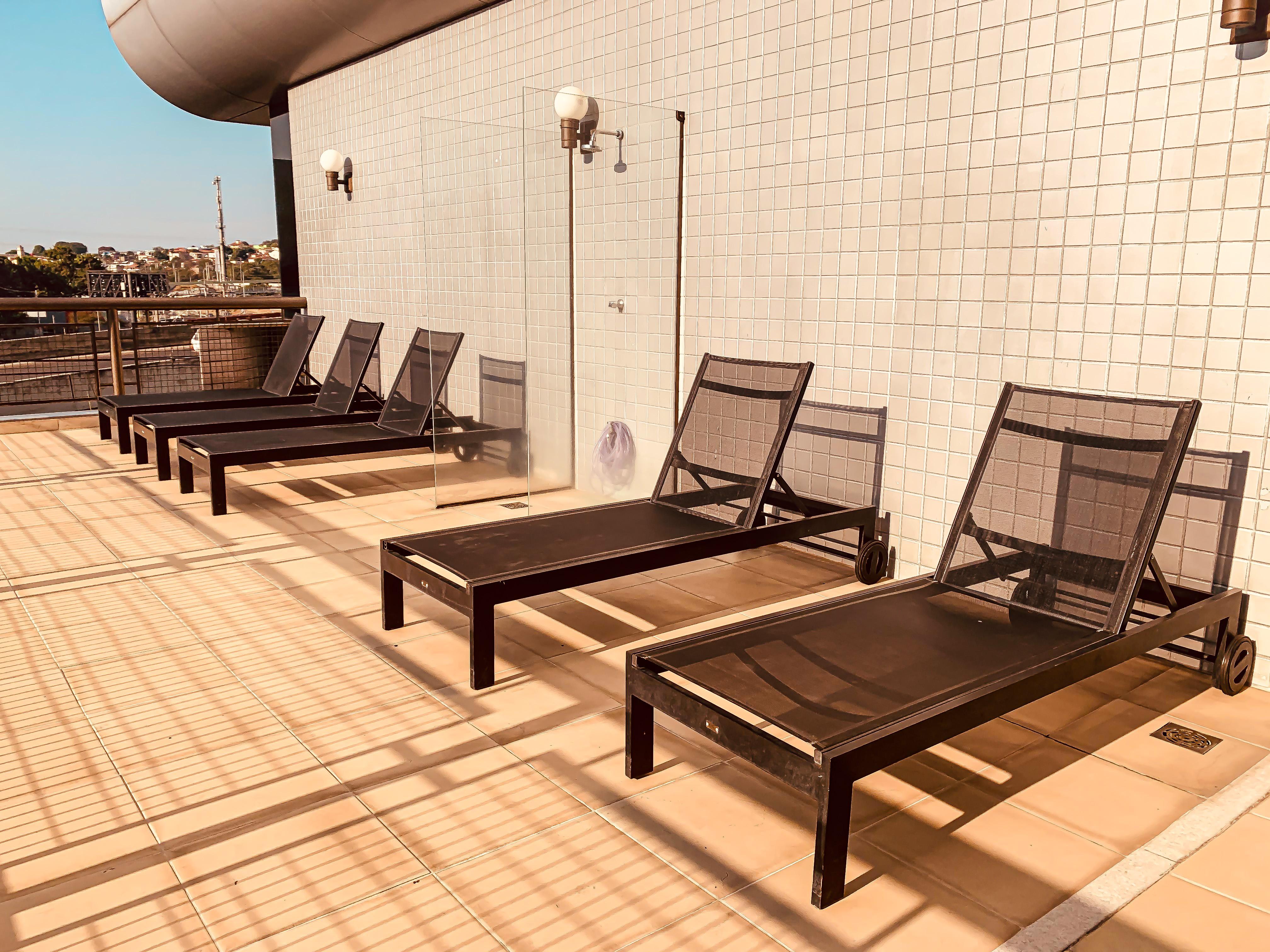Ouro Minas Hotel Belo Horizonte, Dolce By Wyndham المظهر الخارجي الصورة Sunloungers