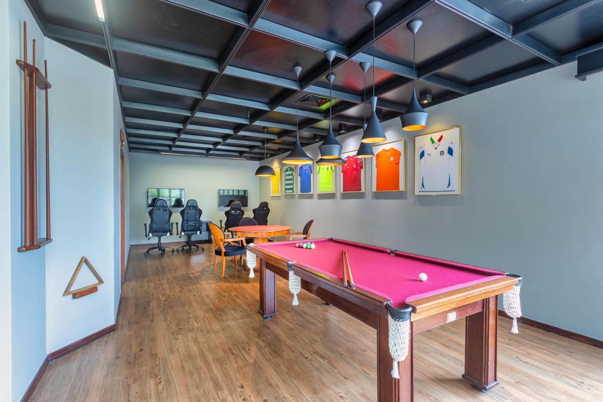 Ouro Minas Hotel Belo Horizonte, Dolce By Wyndham المظهر الخارجي الصورة The pool table at the office of the University of the Philippines Diliman.