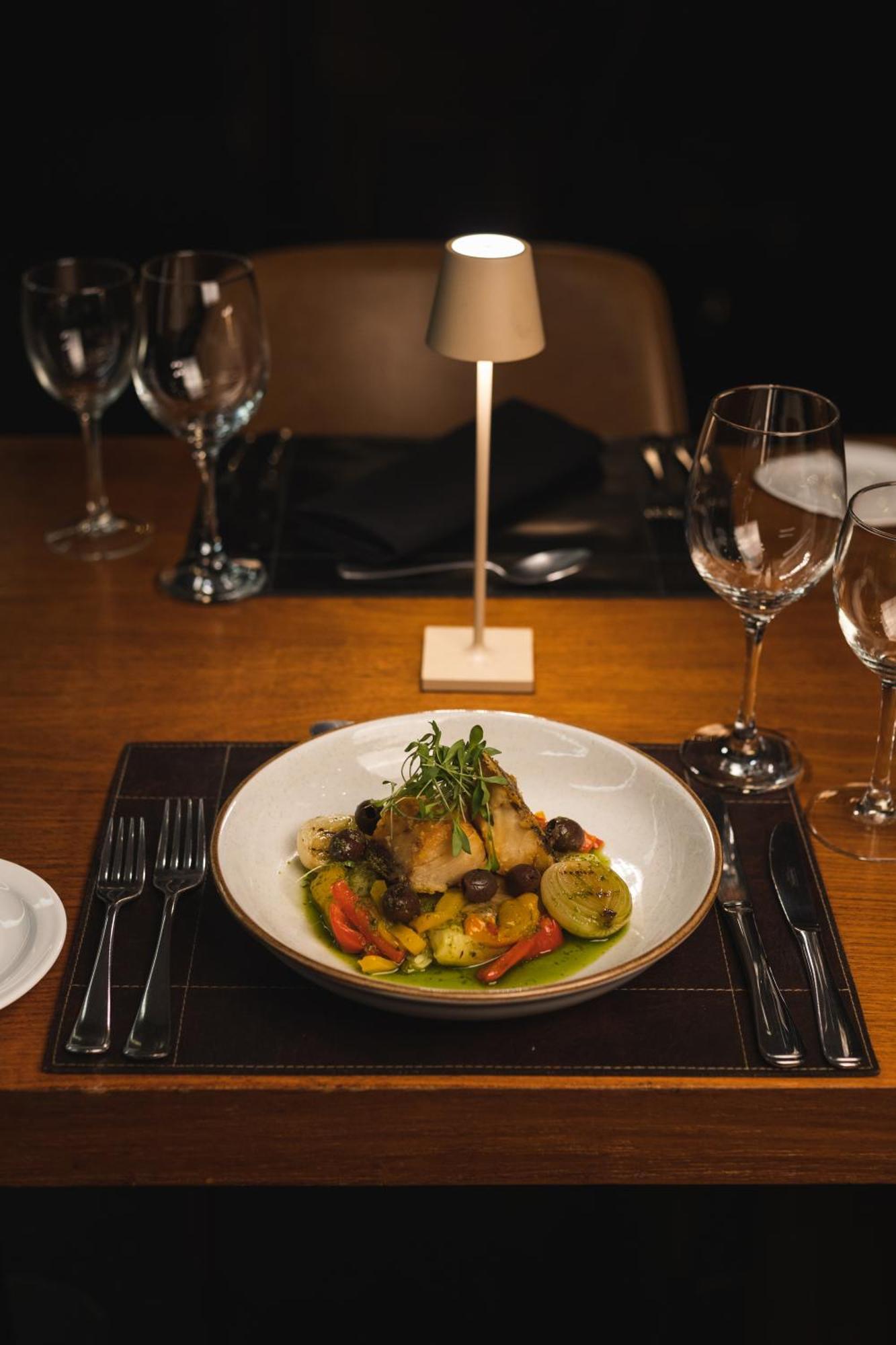 Ouro Minas Hotel Belo Horizonte, Dolce By Wyndham المظهر الخارجي الصورة A meal at the restaurant