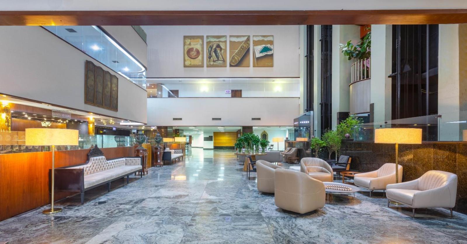 Ouro Minas Hotel Belo Horizonte, Dolce By Wyndham المظهر الخارجي الصورة Lobby