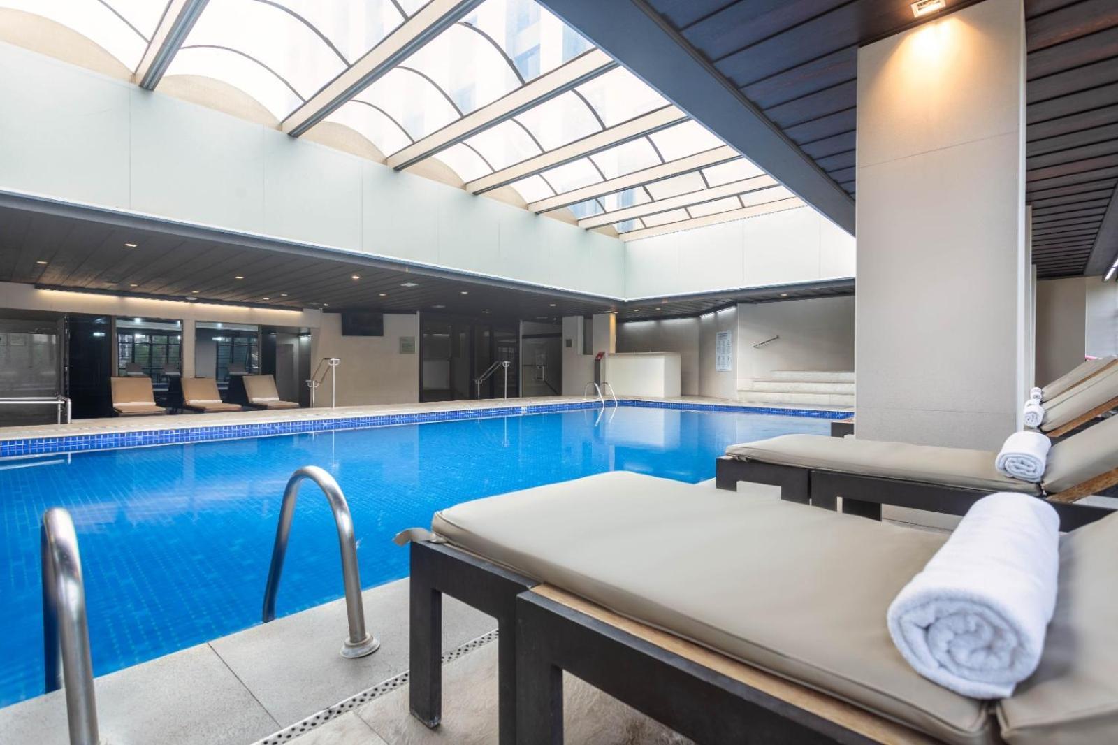 Ouro Minas Hotel Belo Horizonte, Dolce By Wyndham المظهر الخارجي الصورة The pool at the hotel